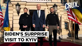 US President Joe Biden Meets Zelensky In Surprise Visit To Kyiv, Promises More Weapons For Ukraine