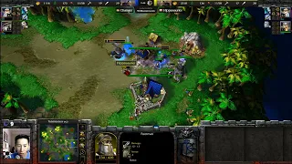 Changer (HU) vs Hipposaur (HU) - Recommended -  WC3 Dach Inferno -WarCraft 3 - WC3921