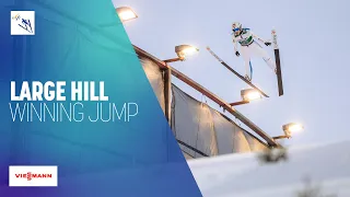 Halvor Egner Granerud (NOR) | Winner | Men's Large Hill | Lahti | FIS Ski Jumping