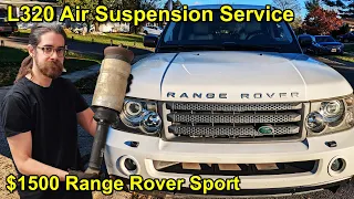 New Air Suspension on my L320 Range Rover Sport! - Episode 10