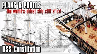 The USS СONSTITUTION model ship PLANS & PHOTOS * Funniest SuperHeroes