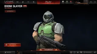 Quake Champions |#1| Doom Slayer - TDM - Blood Run