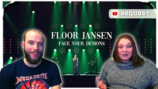 Monsters Under the Bed!! 👹 Floor Jansen - Face Your Demons (Live) - REACTION #floorjansen #reaction