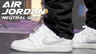 Air Jordan 1 Low '85 " Neutral Grey " Review and On Foot
