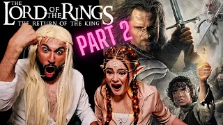 LORD OF THE RINGS : THE RETURN OF THE KING *FIRST TIME WATCHING* (PART 2/3)