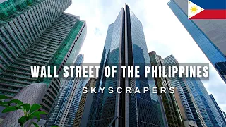 The Wall Street of the Philippines | Looking up the Skyscrapers