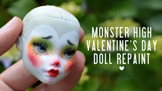Valentine's Day Doll 💕 Monster High Custom Repaint