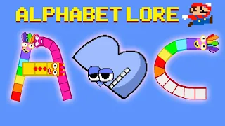 Alphabet Lore (A - Z...) But They Are Numberblocks Snake Transformed | Game Animation