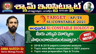 Biology Preparation Strategy for AP SI/CON prelims and mains - SHYAM INISTITUTE