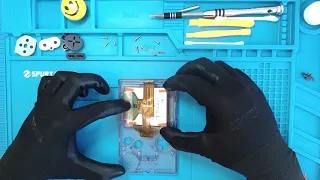 How to fix a Gameboy Pocket - Burned Screen