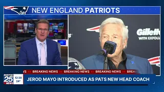 WATCH LIVE: Jerod Mayo is being introduced as the new head coach of the Patriots.