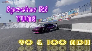 CarX Drift Racing 90 AND 100 ADH - Best Spector RS / S15 Ultimate Drift Setup XBOX