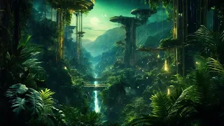 Relaxing Tropical Rainforest Rain Sounds for Sleeping in The Jungle -Nature Sounds for Sleep