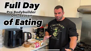 FULL DAY OF EATING | Off-Season | DIOGO NUNES