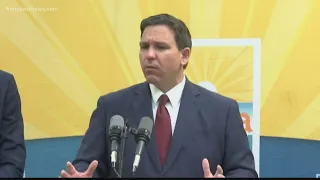 'Seniors First': Gov. DeSantis holds news conference in West Palm Beach