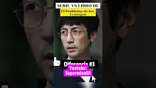 LIBRO VS SERIE de El Problema de los 3 Cuerpos de Netflix