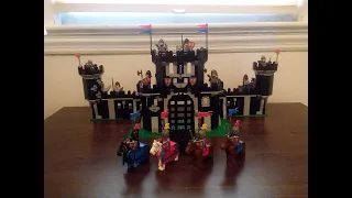 Lego Black Knights Black Monarch's Castle Review! 6085 (1988)