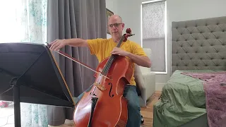 Jean-Louis Duport Etude #8 for violoncello