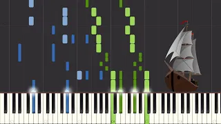 Soon May the Wellerman Come [Piano Tutorial] (Synthesia)