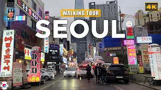 Seoul KOREA - Jamsil Night Tour, Bangi Food Street, Seokchon Lake