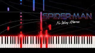 Spider-Man No Way Home // Shield Of Pain Piano Tutorial