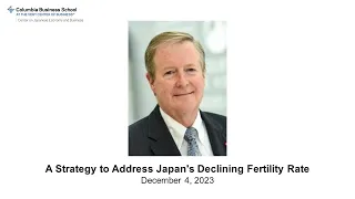 A Strategy to Address Japan's Declining Fertility Rate  ランダル・ジョーンズ