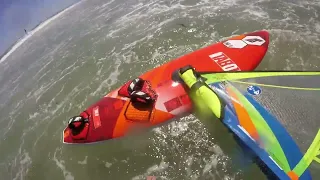 Windsurfing: Big Bay, Cape Town, South Africa, 15/02/2023 - Go Pro Video