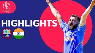 India March On With Easy Win | West Indies vs India - Match Highlights | ICC Cricket World Cup 2019