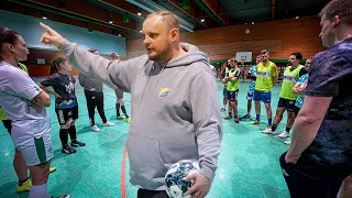 Torben als Trainer der zweiten Herren von SuS Steenfelde!