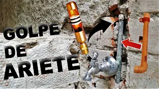 Solución GOLPE de ARIETE en Tuberías