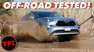 Do You Really Need A 4Runner? 2020 Toyota Highlander Mud, Snow, & Rocks Off-Road Review!