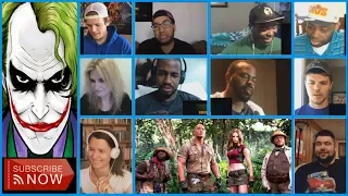 Jumanji: Welcome to the Jungle Trailer #1 Reactions Mashup