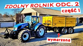 ZDOLNY ROLNIK MATEUSZ odc.2 (cz.1) -  Zbudowali 16T Tandem Na Bazie Naczepy