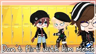 Don't Flirt With Him Meme|P.Noah X P.Michael|Gacha Club|