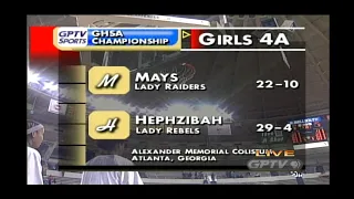 GHSA 4A Girls Final: Mays vs. Hephzibah - March 7, 2003