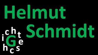 Das Leben von Helmut Schmidt in 5 Minuten erzählt