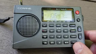 M12 Russian Morse Code Numbers station near Moscow 10648 kHz Shortwave