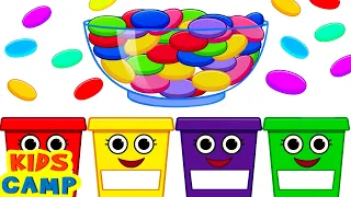 Learn Colors For Kids 🌈 | Jelly For Kids | Fun Learning Videos For Kids