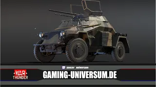 War Thunder - Sdkfz 222, beeindruckender Deutscher Aufklärer - Gameplay