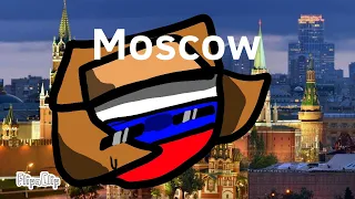 • Moskau || countryballs || ft.Russia 🇷🇺 || English lyrics •