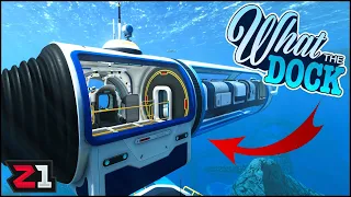 NEW Subnautica Below Zero What The Dock UPDATE ! Seatruck Dock First Look