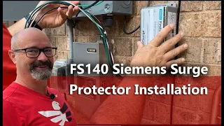 Installing an FS140 Siemens Surge Protector