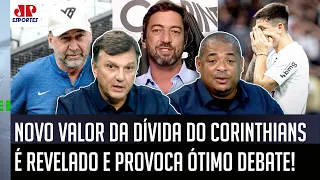 ABSURDO? "A SITUAÇÃO É PERICLITANTE, gente!" NOVO VALOR DA DÍVIDA do Corinthians é REVELADO!