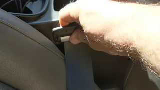 Seatbelt won't latch or engage.  DO NOT USE SPRAYS TO FIX!!!!  This is simply amazing!