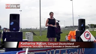 #StopWatchingUs - Bad Aibling - Katharina Nocun, Campact