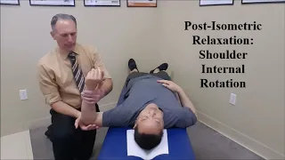 Post Isometric Relaxation Stretch: Shoulder Internal Rotation