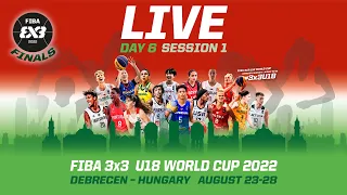 RE-LIVE |  FIBA 3x3 U18 World Cup 2022 | Day 6 - Finals