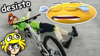 falhando todos os desafios nesse jogo de bike