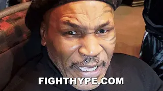 MIKE TYSON REACTS TO DAVID BENAVIDEZ & CALEB PLANT HEATED FACE OFF; ROOTING FOR "MEXICAN MONSTER"