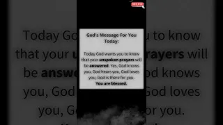 💕God message today || #godmessagetoday #godsays #godisgreat #godalwaysloveyou